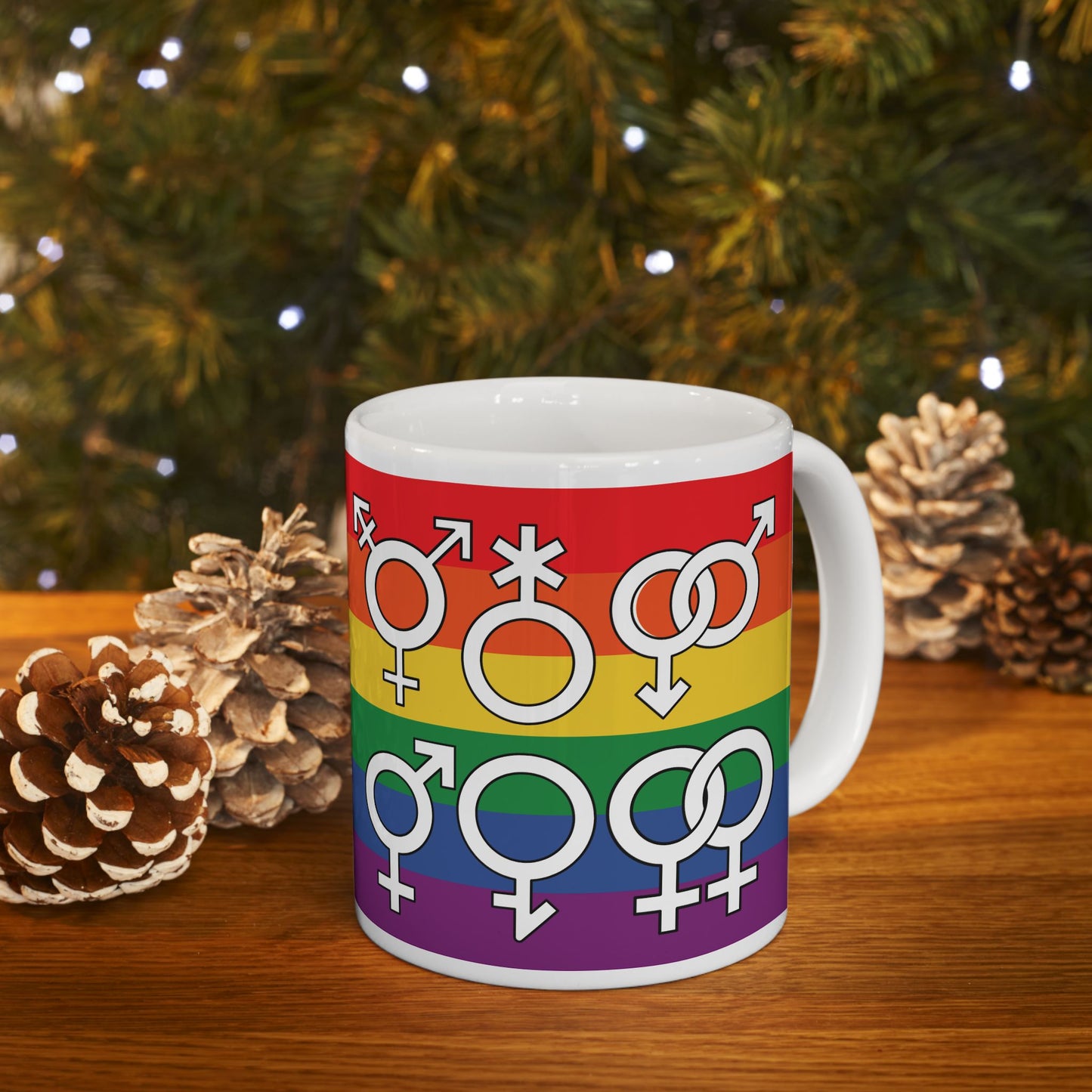 Mug - Rainbow mug, Pride mug, Gay Pride, Pride cup, best friend mug, Queer mug, LGBTQI Mug