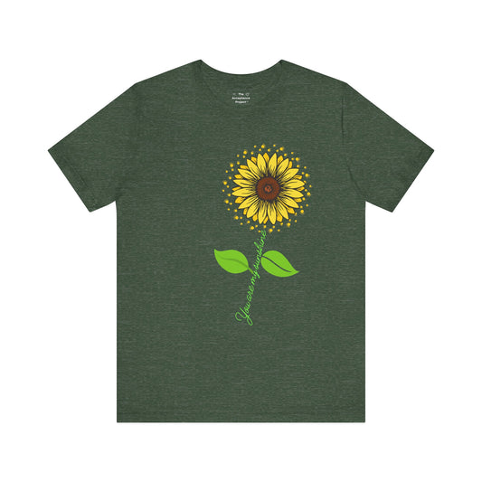 Tee - You are my Sunshine, Sunflower Indie boho fashion, cottagecore aesthetic,