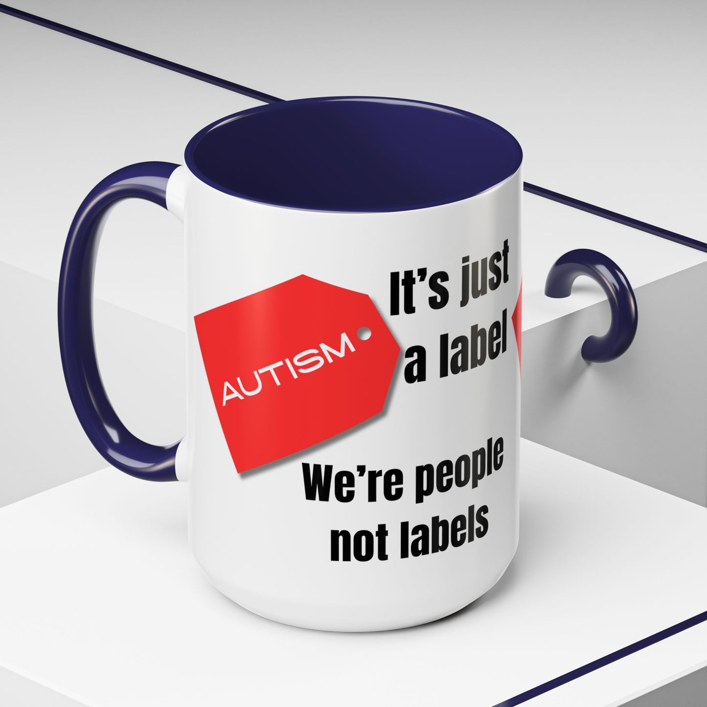Autism Awareness Coffee Mug | Empowering Message, Motivational Gift, Supportive Drinkware, Mental Health Awareness, Unique Gift Idea