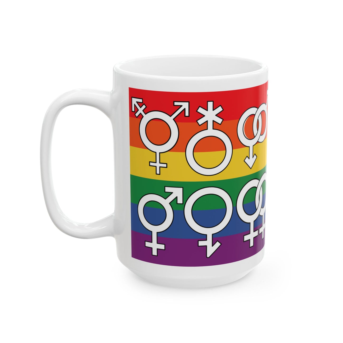 Mug - Rainbow mug, Pride mug, Gay Pride, Pride cup, best friend mug, Queer mug, LGBTQI Mug