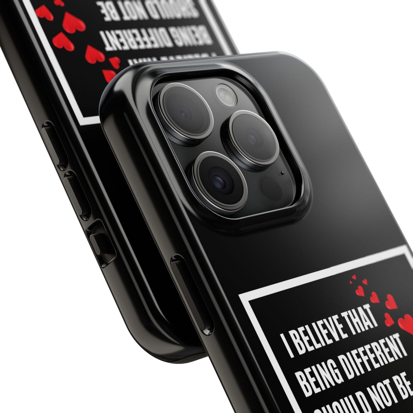 Phone Case - Inspirational - 'Be Different' Design for Unique Souls