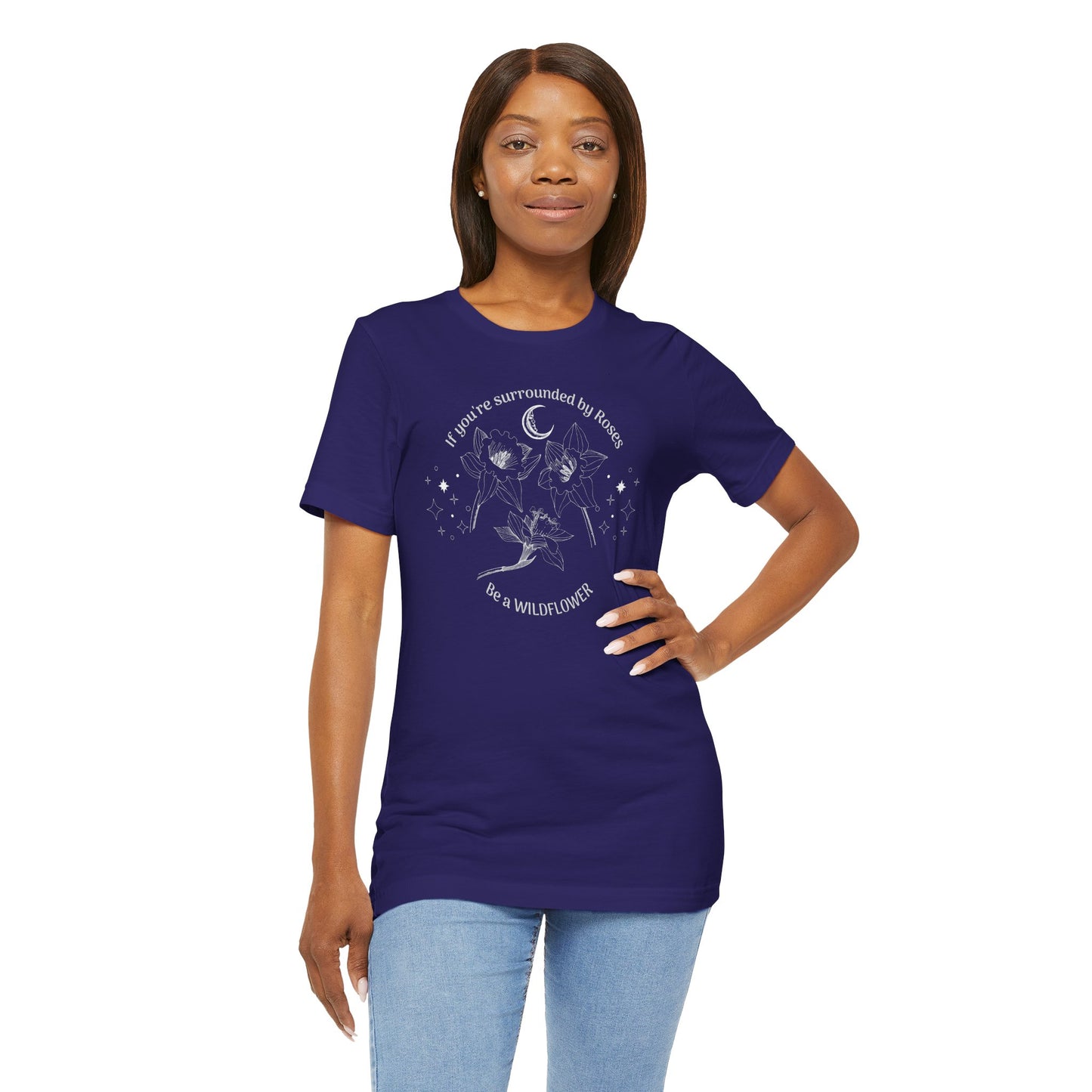 Tee - Wildflower Independence tshirt gift for the Wildflower in your life