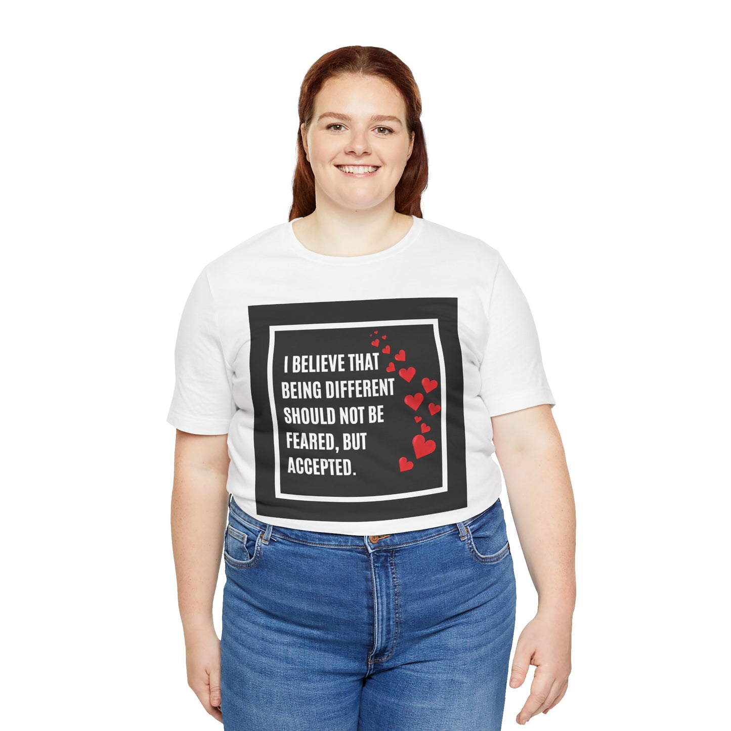 Tee - Acceptance Celebrate Uniqueness and difference, practice tolerance and kindness