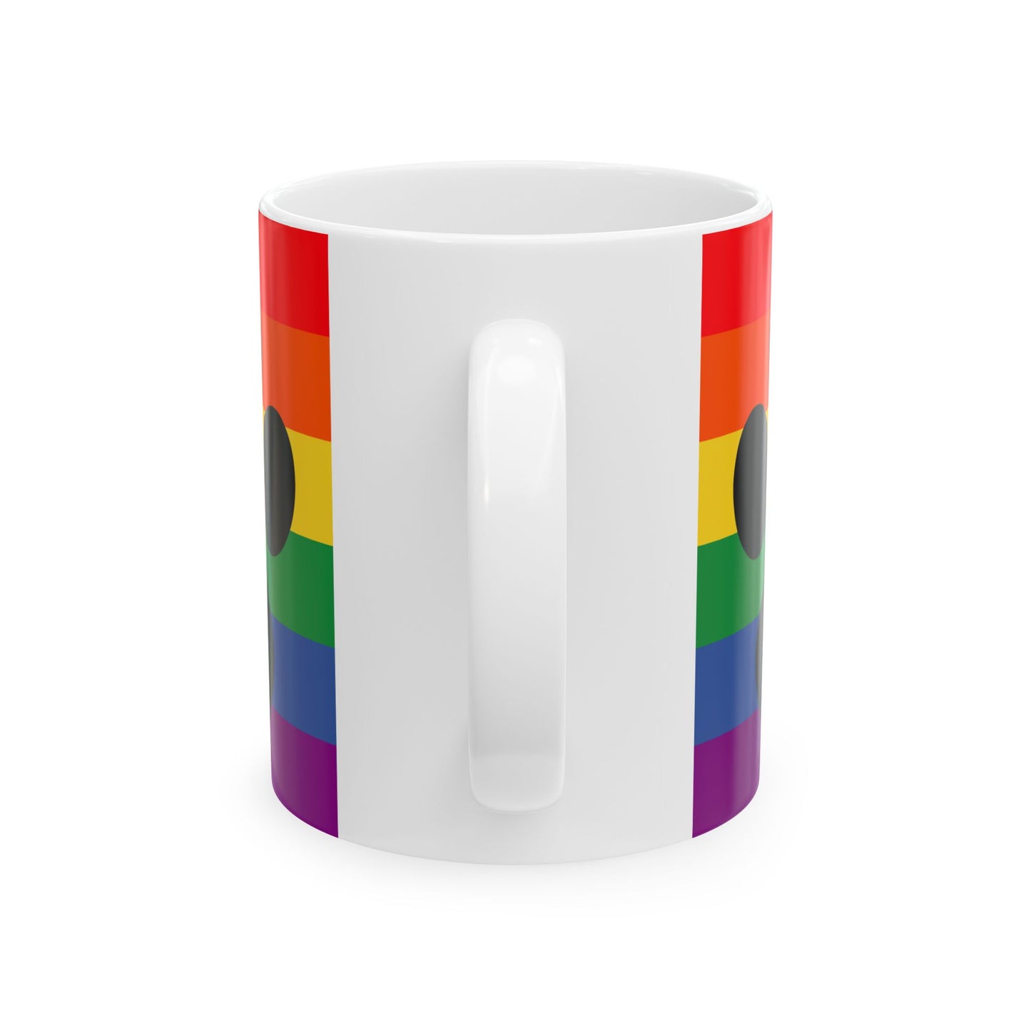Mug - Pride Paw Print Ceramic Mug - 11oz or 15oz