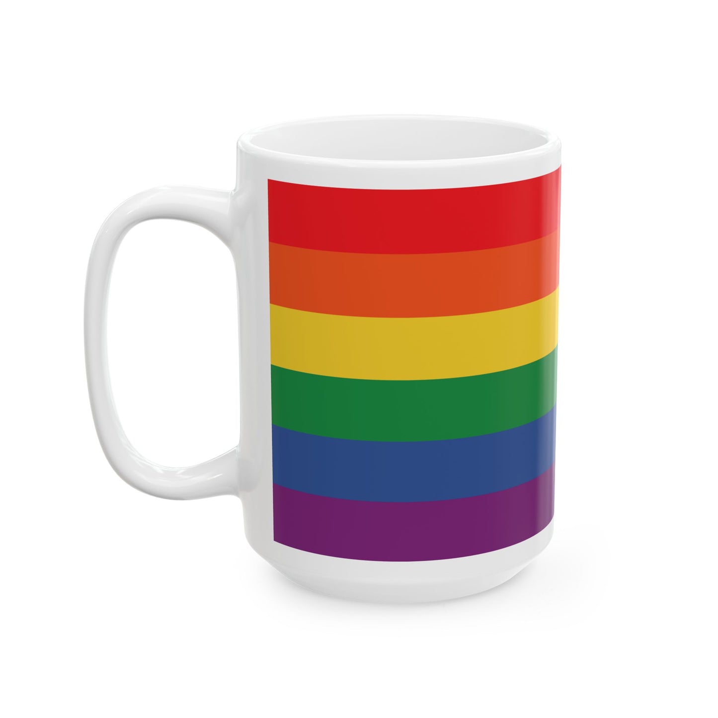 Mug - Rainbow mug, Pride mug, Gay Pride, Pride cup, best friend mug, Queer mug, acceptance mug,