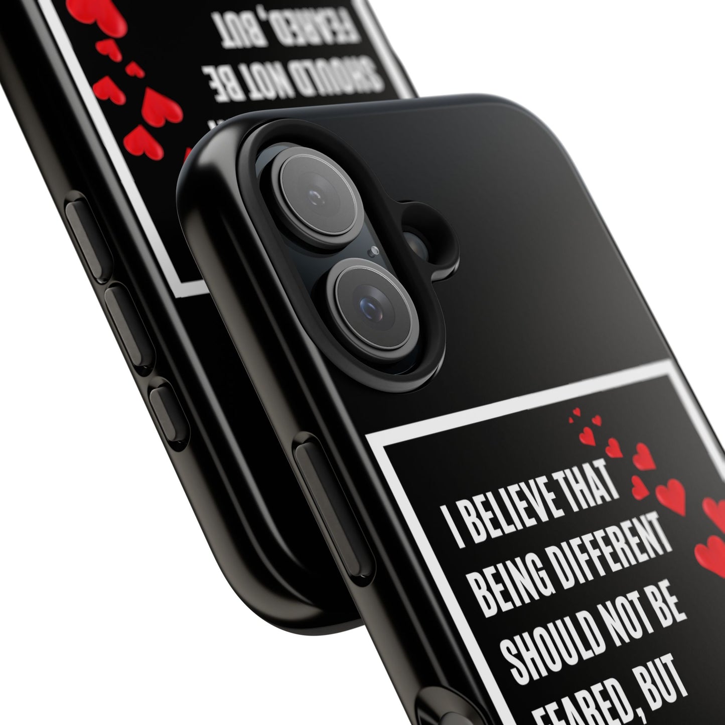 Phone Case - Inspirational - 'Be Different' Design for Unique Souls