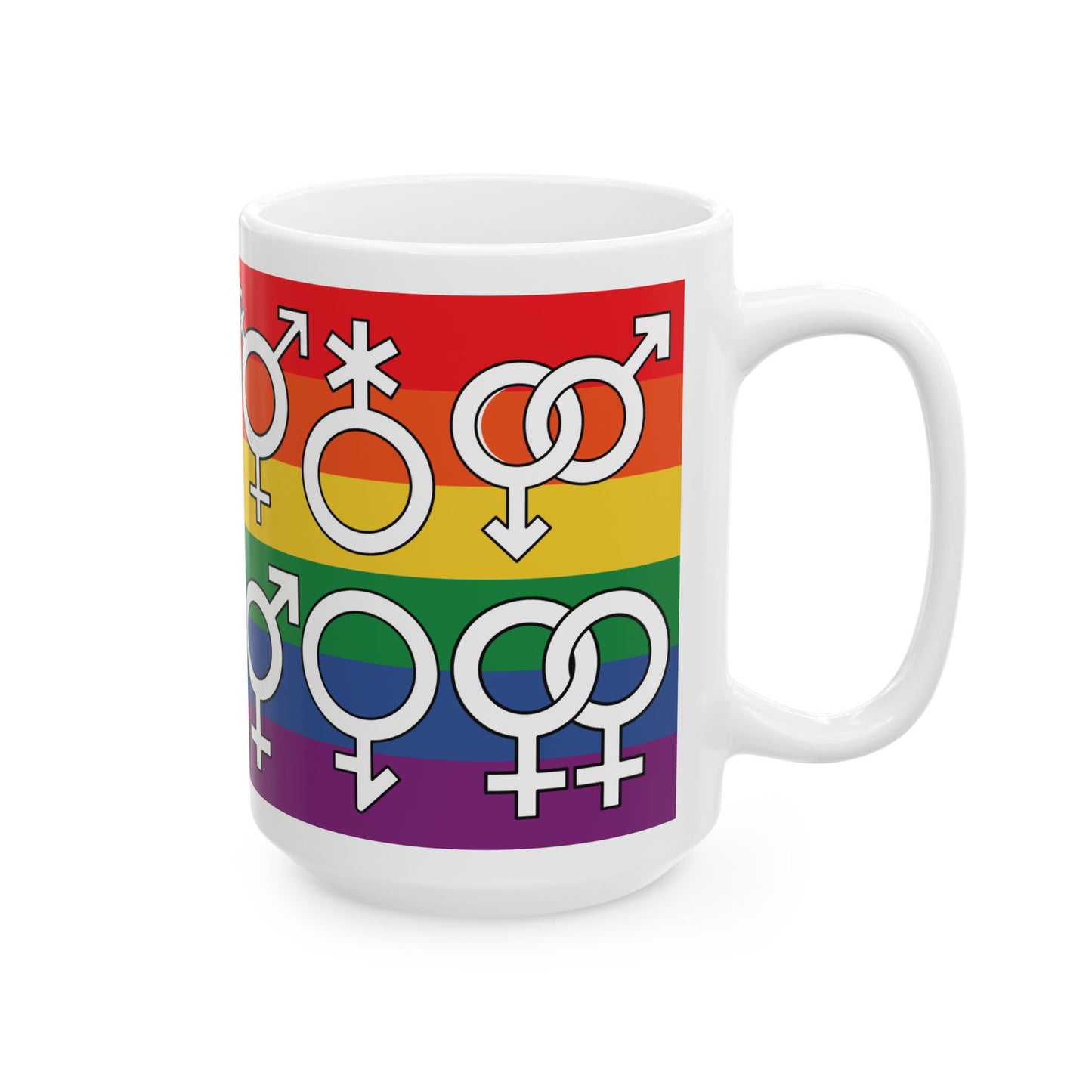 Mug - Rainbow mug, Pride mug, Gay Pride, Pride cup, best friend mug, Queer mug, LGBTQI Mug