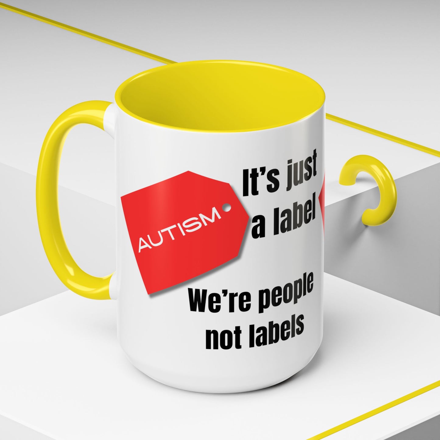 Autism Awareness Coffee Mug | Empowering Message, Motivational Gift, Supportive Drinkware, Mental Health Awareness, Unique Gift Idea