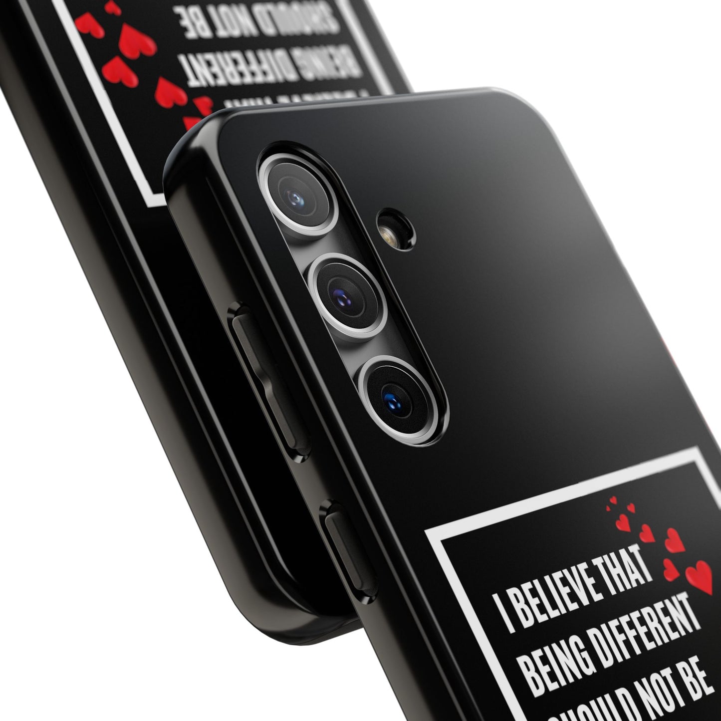 Phone Case - Inspirational - 'Be Different' Design for Unique Souls