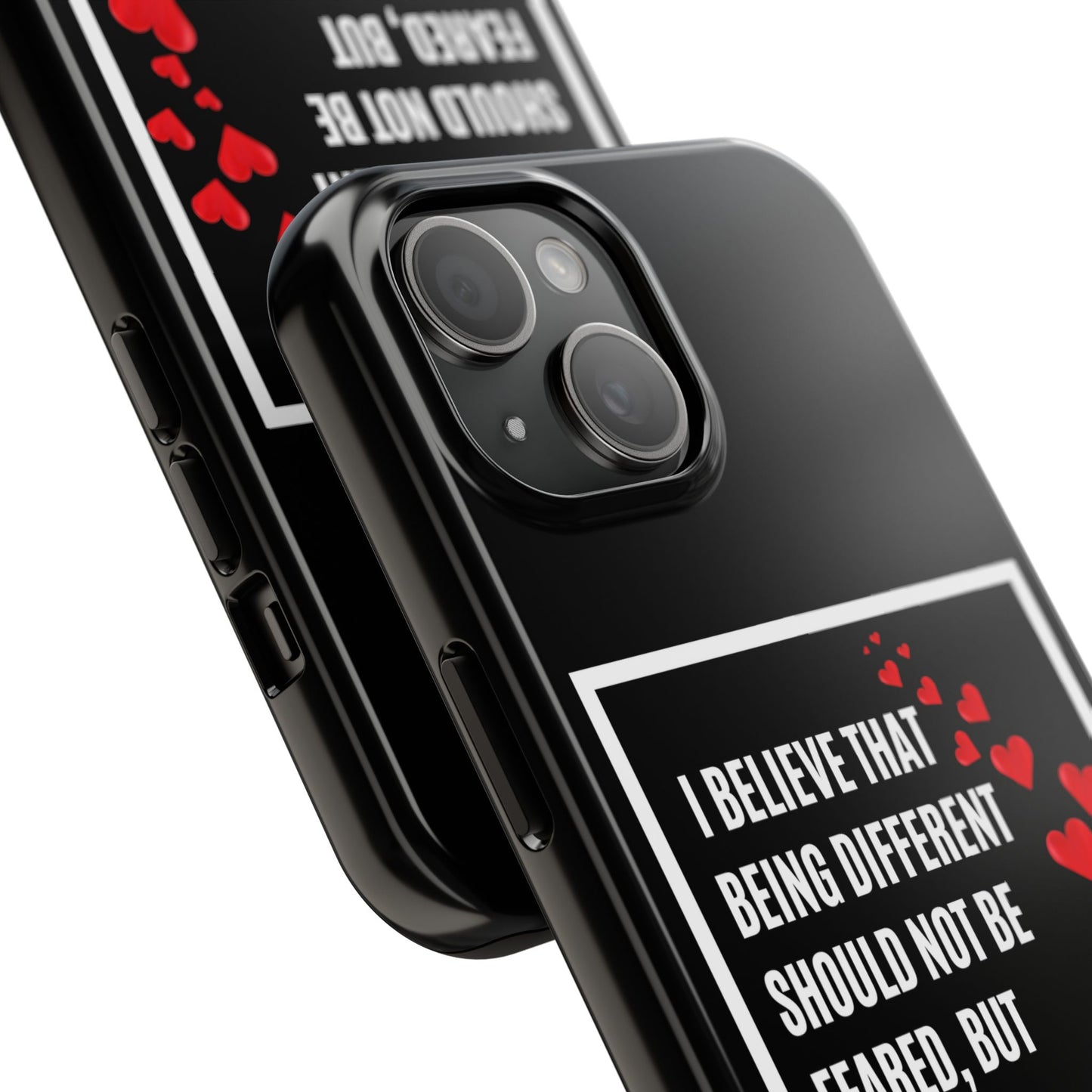 Phone Case - Inspirational - 'Be Different' Design for Unique Souls