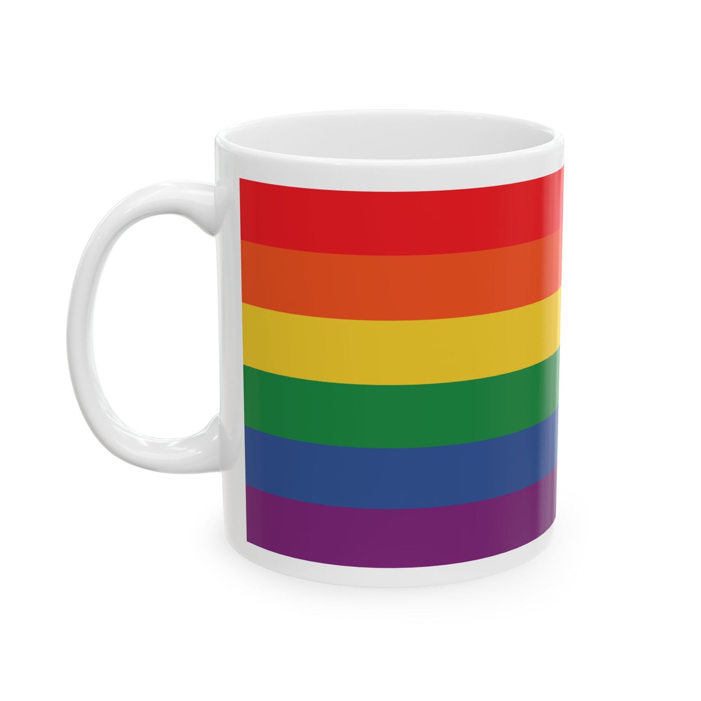 Mug - Rainbow mug, Pride mug, Gay Pride, Pride cup, best friend mug, Queer mug, acceptance mug,