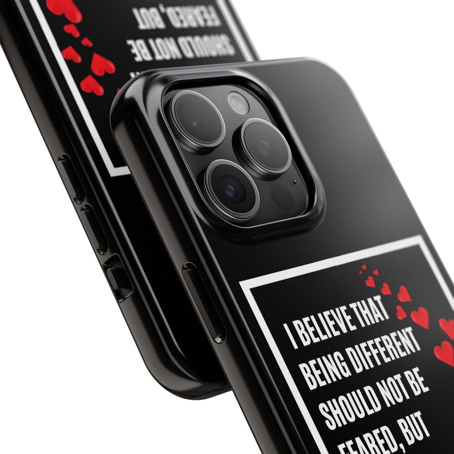 Phone Case - Inspirational - 'Be Different' Design for Unique Souls