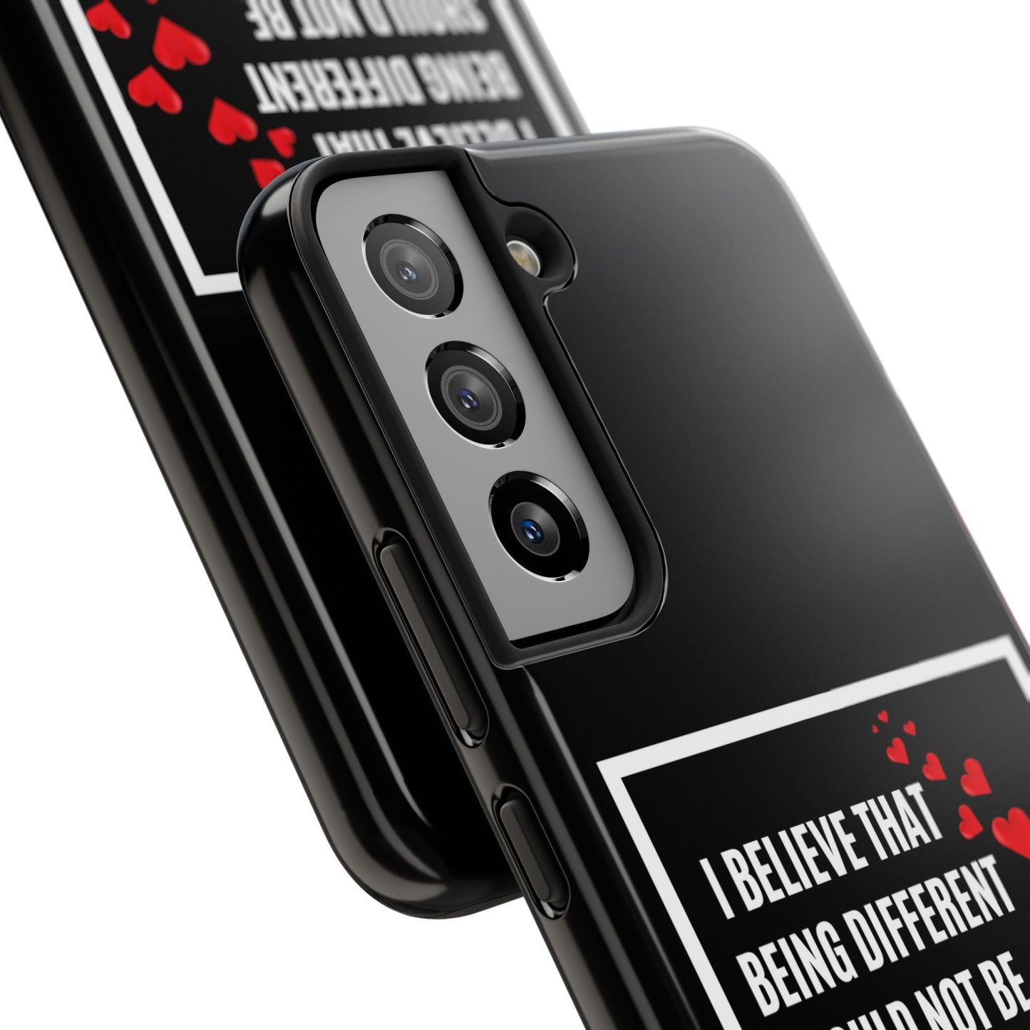 Phone Case - Inspirational - 'Be Different' Design for Unique Souls