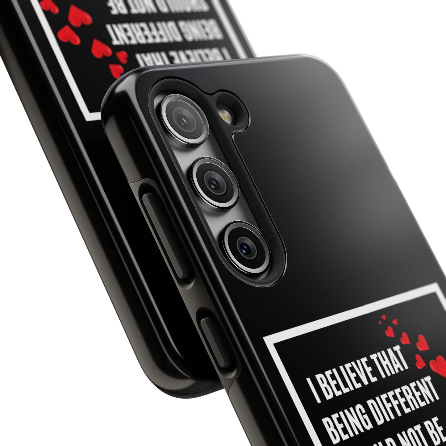Phone Case - Inspirational - 'Be Different' Design for Unique Souls
