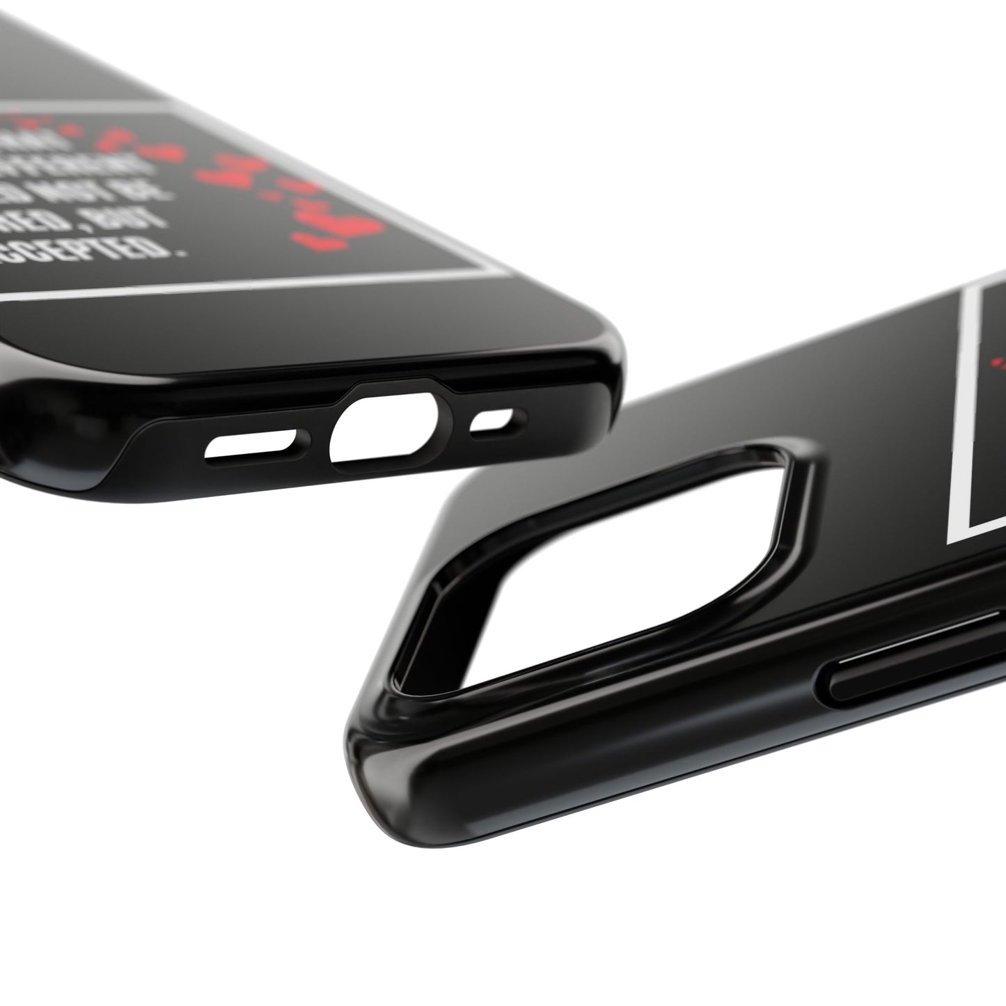 Phone Case - Inspirational - 'Be Different' Design for Unique Souls