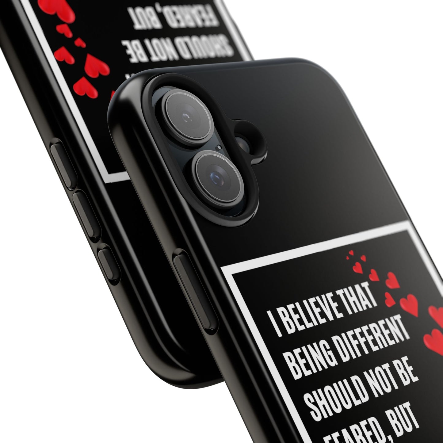 Phone Case - Inspirational - 'Be Different' Design for Unique Souls