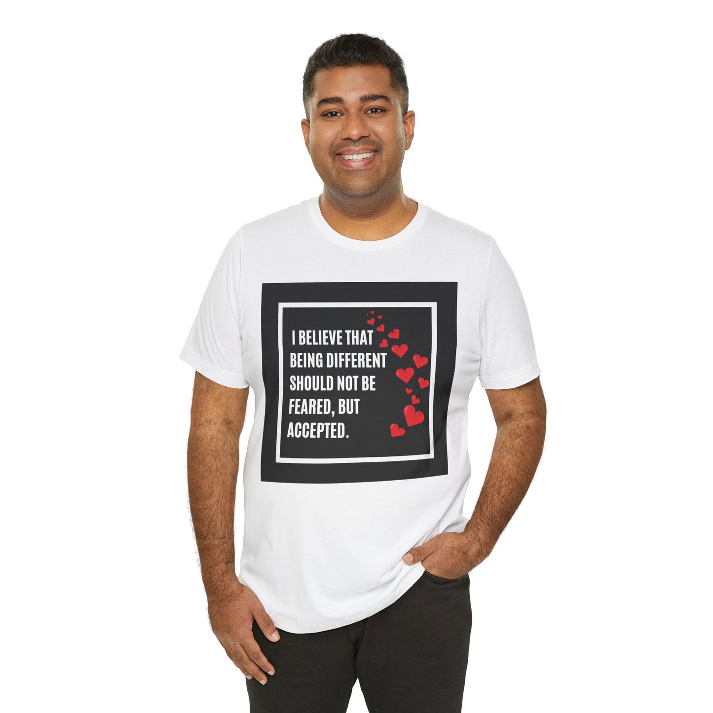 Tee - Acceptance Celebrate Uniqueness and difference, practice tolerance and kindness