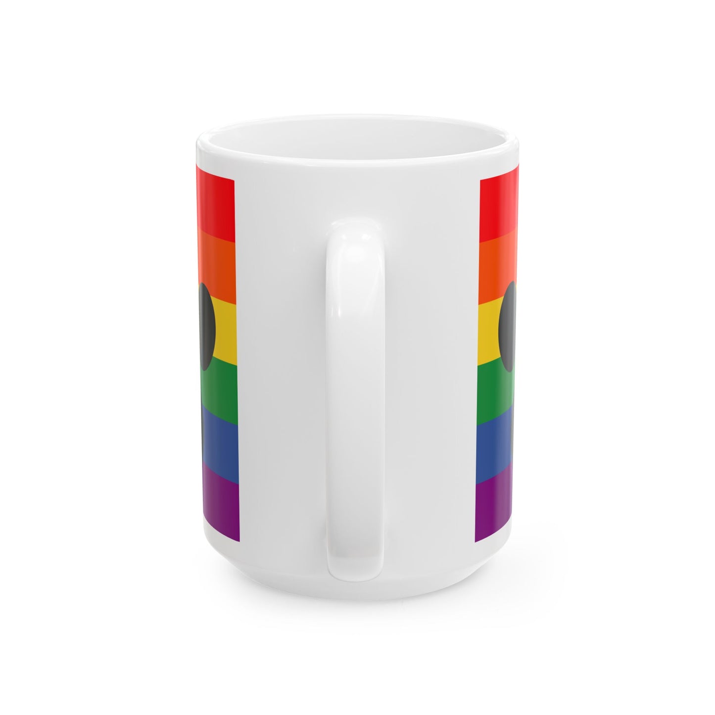 Mug - Pride Paw Print Ceramic Mug - 11oz or 15oz