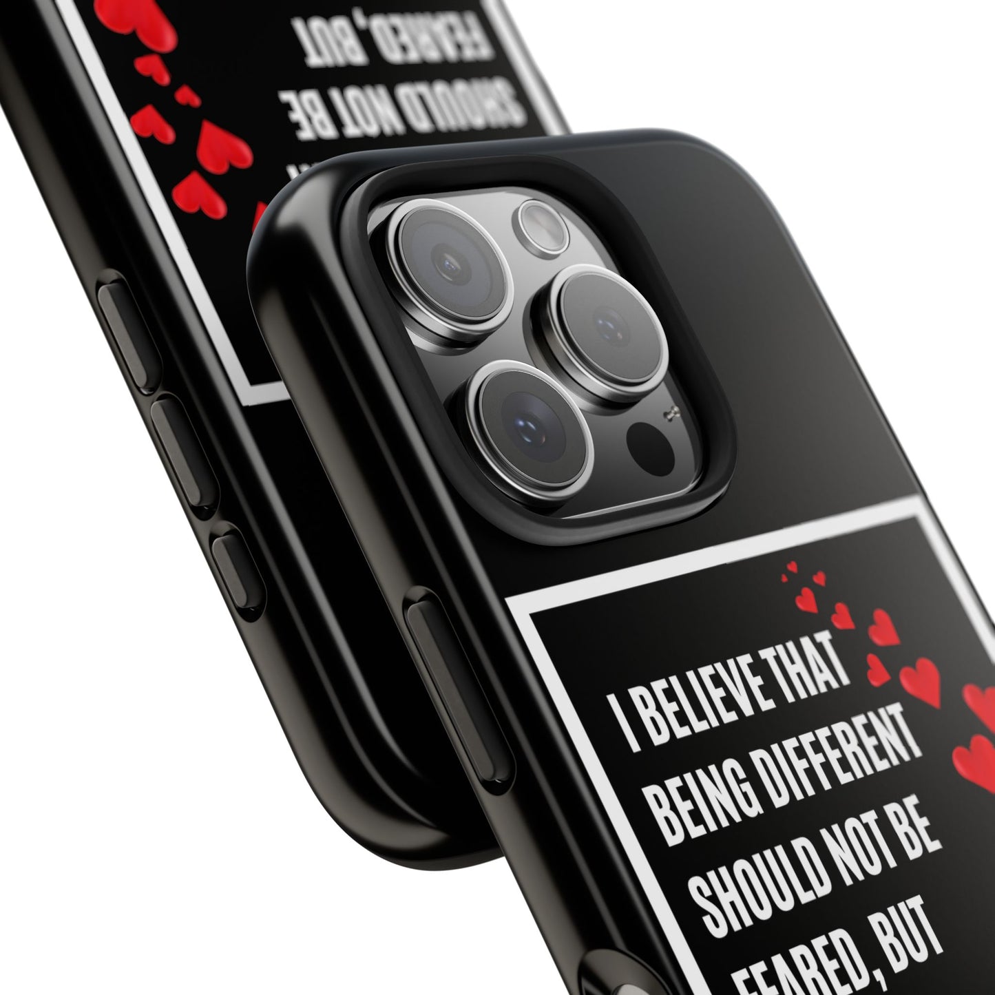 Phone Case - Inspirational - 'Be Different' Design for Unique Souls